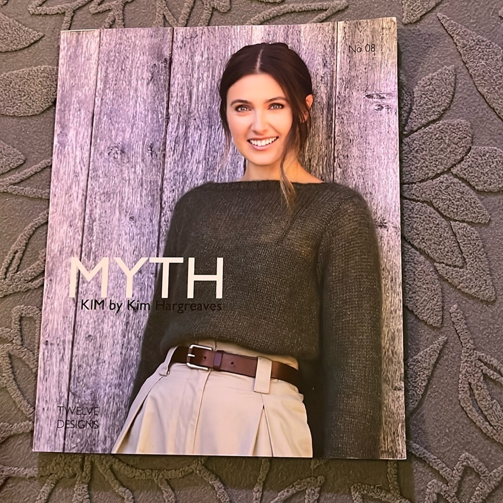 MYTH KIM by Kim Hargreaves Knit Pattern Book in Great Condition! Out of Print!!